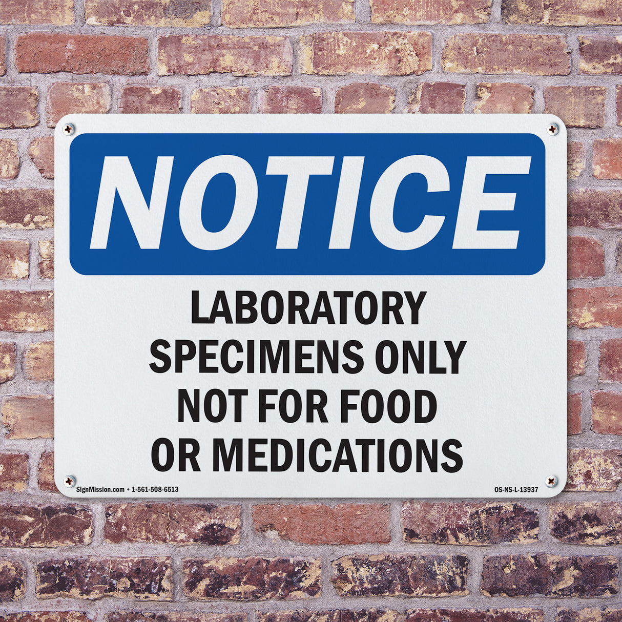 Laboratory Specimens Only Not For Food Or