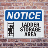 Ladder Storage Area