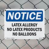 Latex Allergy No Latex Products No Balloons