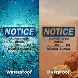 Laundry Room Hours ____ Am To ____ Pm Monday