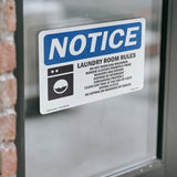 Laundry Room Rules Do Not Overload