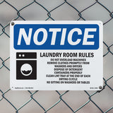 Laundry Room Rules Do Not Overload