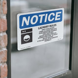 Laundry Rules Empty