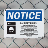Laundry Rules Empty