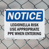 Legionella Risk Use Appropriate PPE When Entering