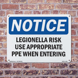 Legionella Risk Use Appropriate PPE When Entering