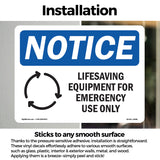 Lifesaving Equipment For Emergency