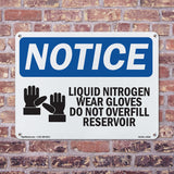 Liquid Nitrogen Wear Gloves