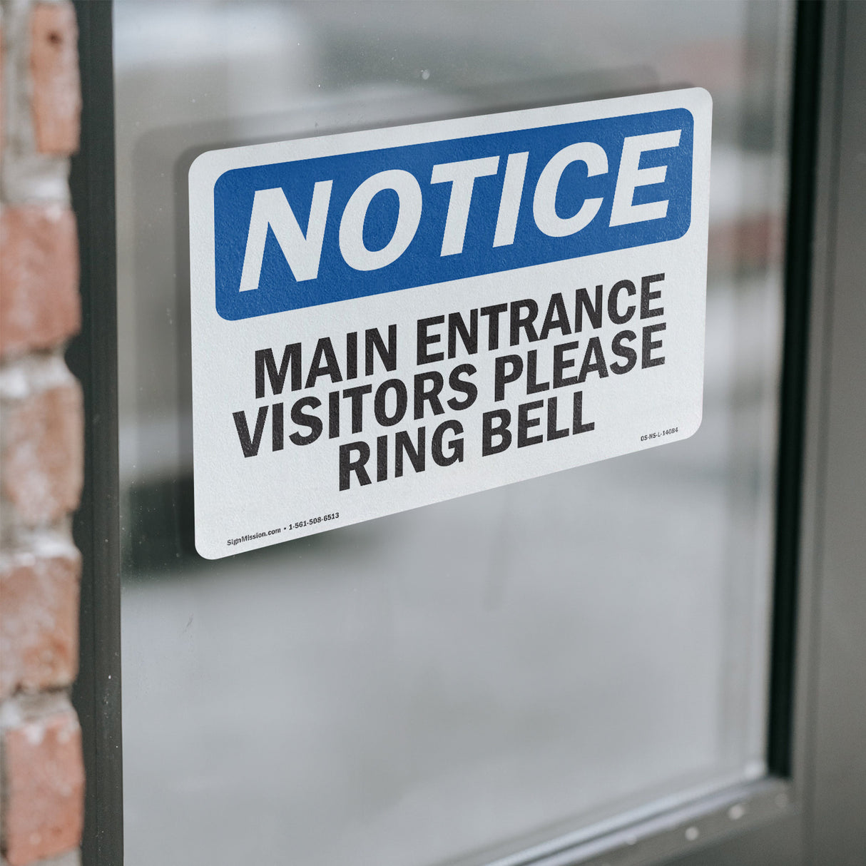 Main Entrance Visitors Please Ring Bell