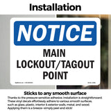 Main Lockout Tagout Point