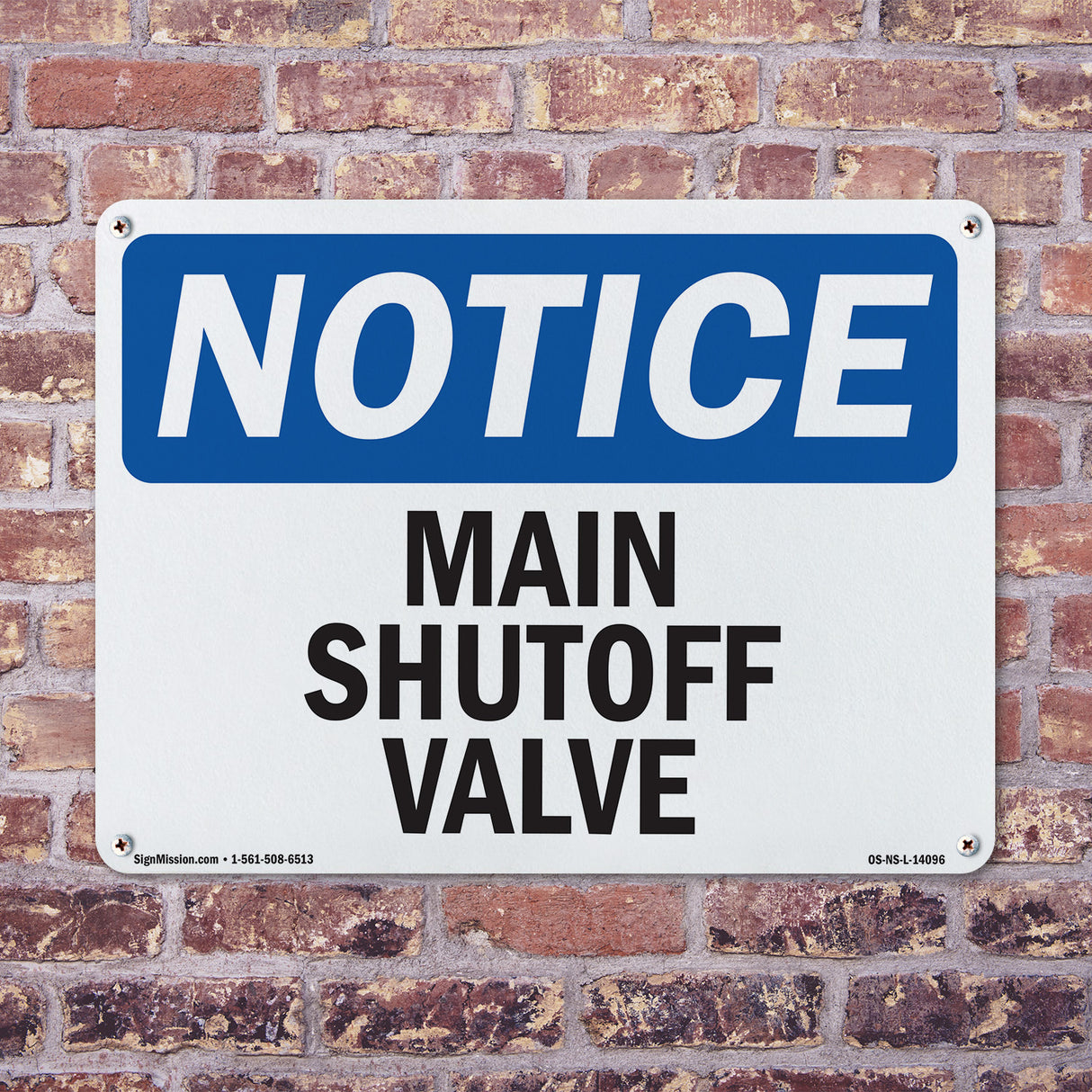 Main Shutoff Valve