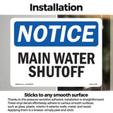 Main Water Shutoff
