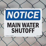 Main Water Shutoff