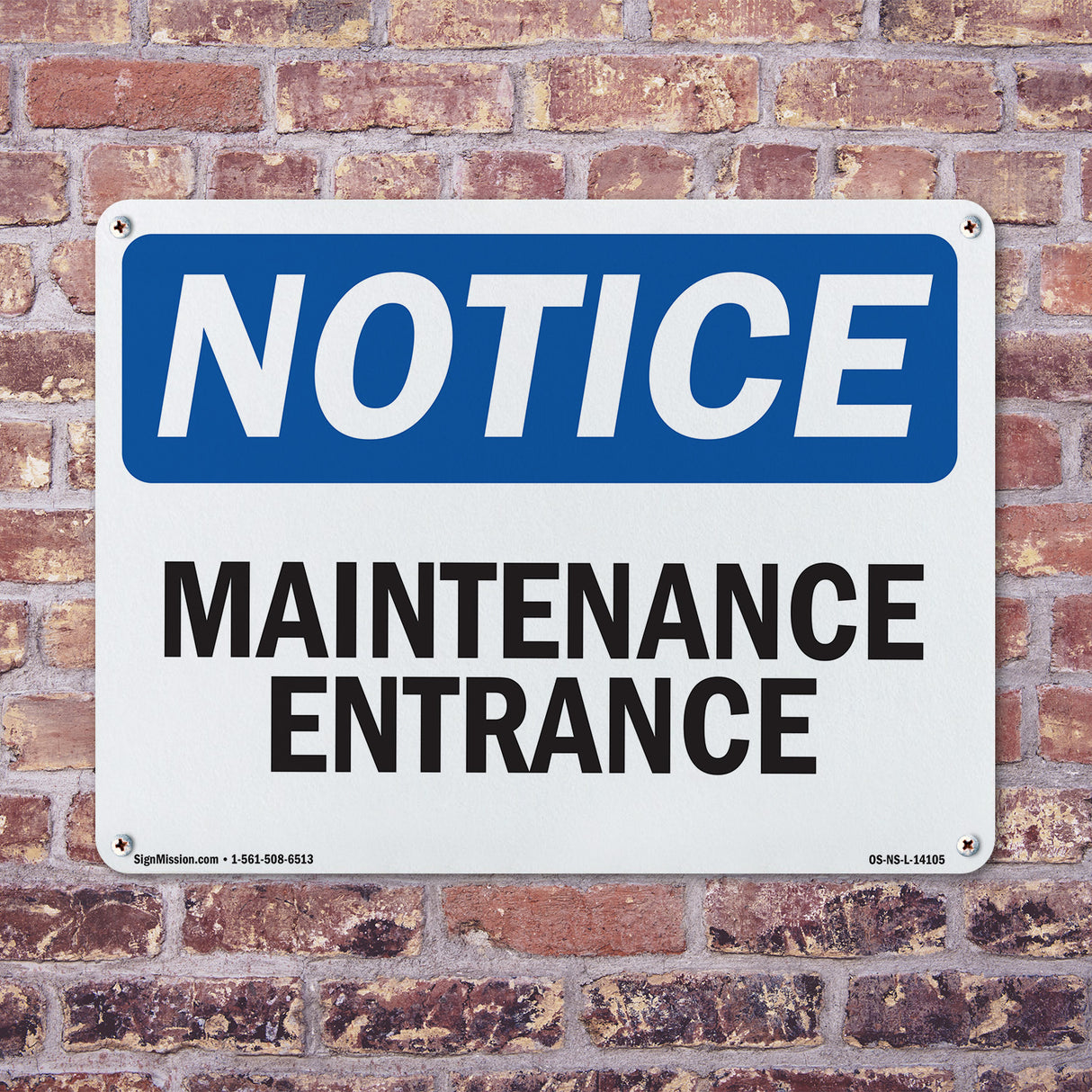 Maintenance Entrance