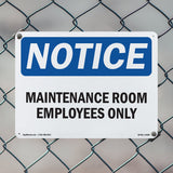 Maintenance Room Employees Only