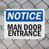 Man Door Entrance