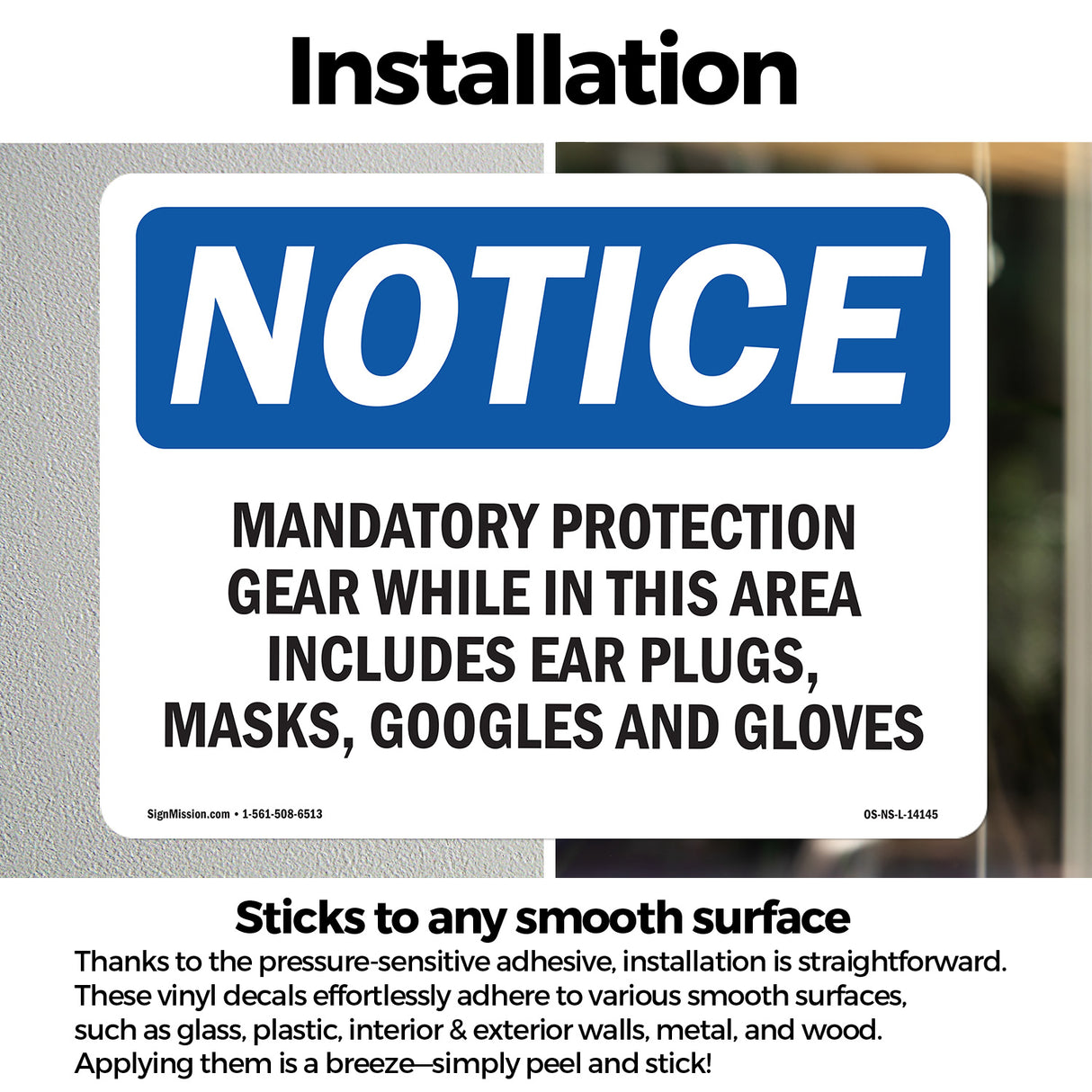 Mandatory Protection Gear While In This