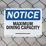 Maximum Dining Capacity ____
