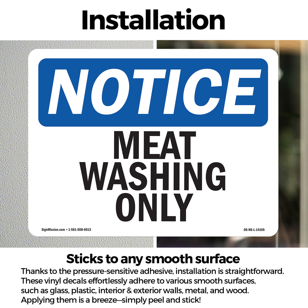 Meat Washing Only