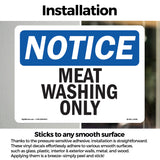 Meat Washing Only