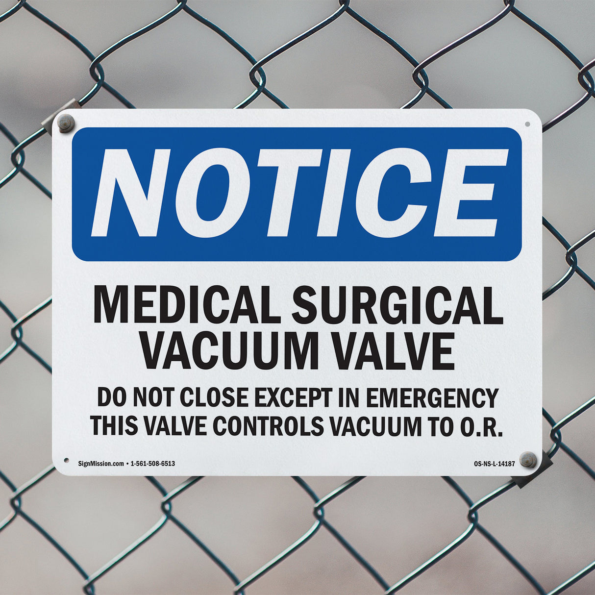 Medical-Surgical Vacuum Valve Do Not Close