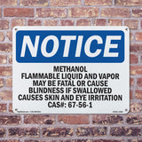 Methanol Flammable Liquid And