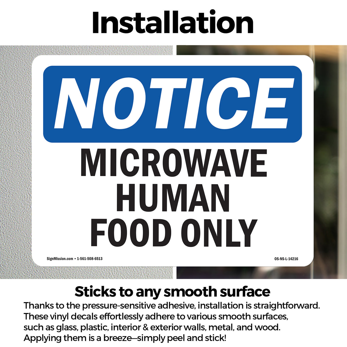 Microwave Human Food Only