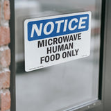 Microwave Human Food Only