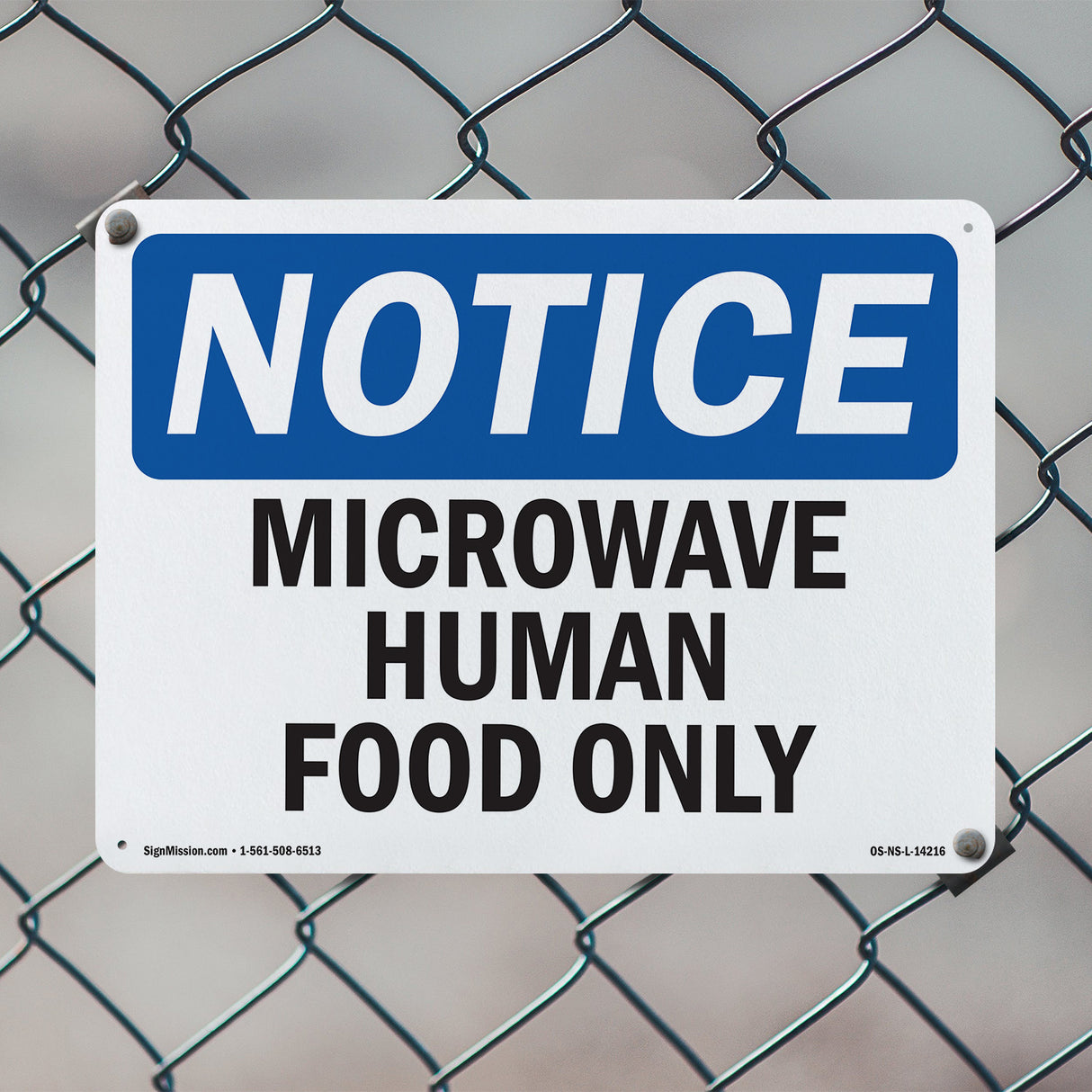 Microwave Human Food Only