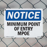 Minimum Point Of Entry Mpoe