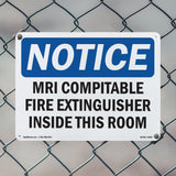 Mri Compatible Fire Extinguisher Inside Mri Room