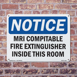 Mri Compatible Fire Extinguisher Inside Mri Room
