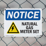 Natural Gas Meter Set