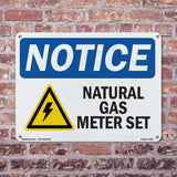 Natural Gas Meter Set