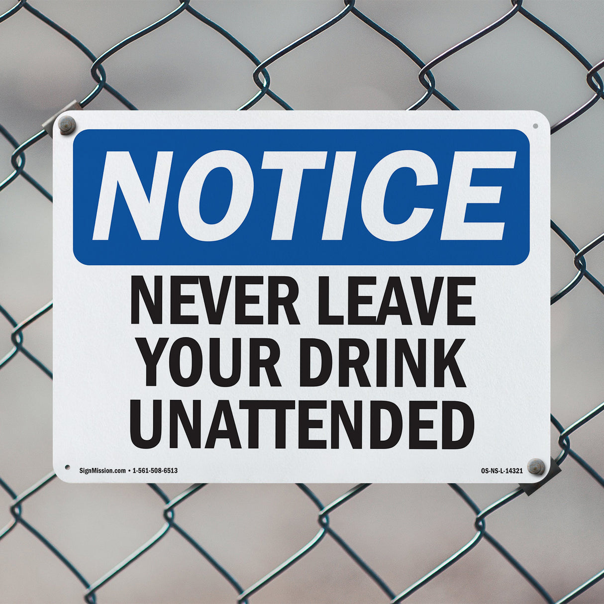 Never Leave Your Drink Unattended
