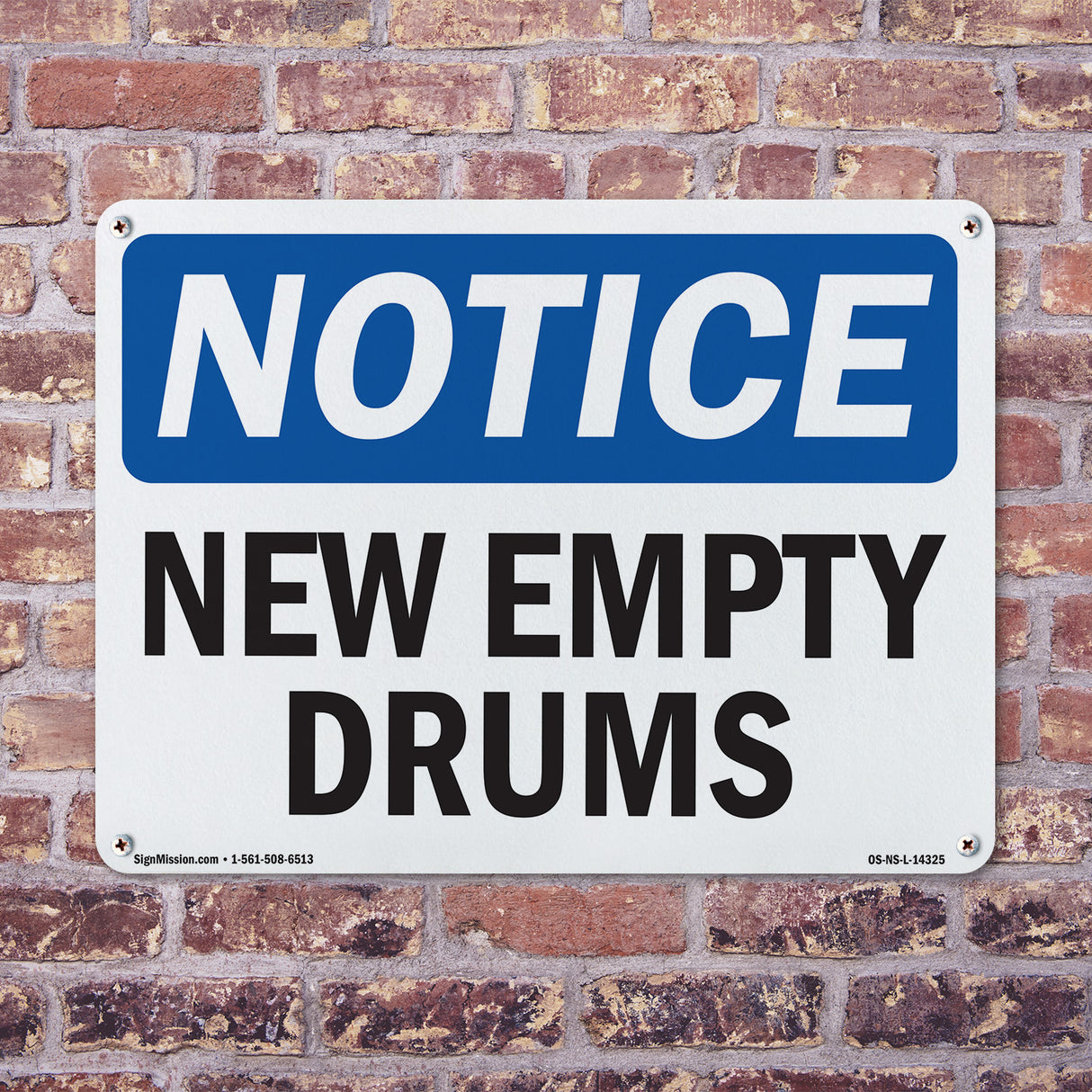 New Empty Drums