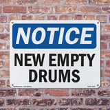 New Empty Drums