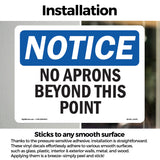 No Aprons Beyond This Point