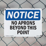 No Aprons Beyond This Point