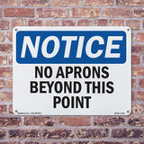 No Aprons Beyond This Point