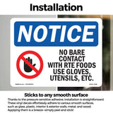 No Bare Contact With Rte Foods