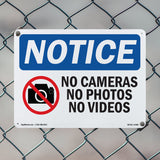 No Cameras No Photos No Videos