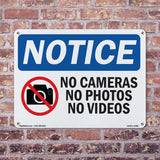 No Cameras No Photos No Videos