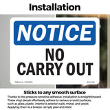 No Carry Out