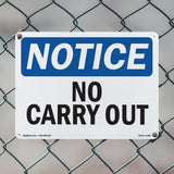 No Carry Out