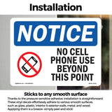 No Cell Phone Use Beyond This Point