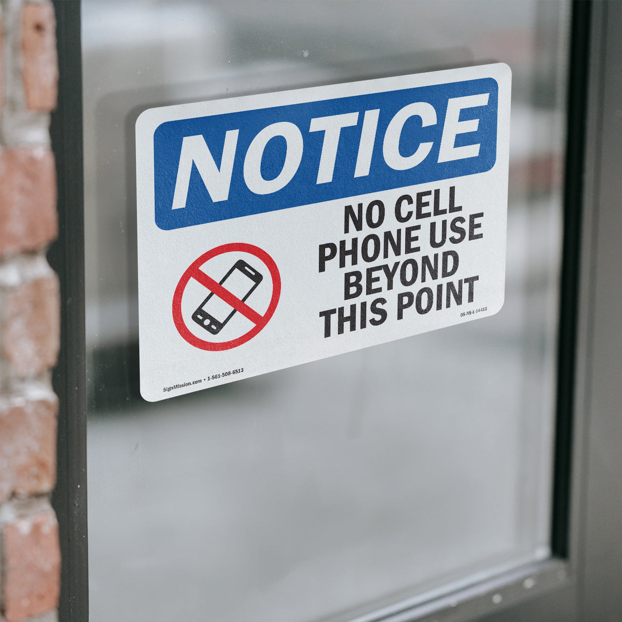 No Cell Phone Use Beyond This Point