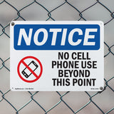 No Cell Phone Use Beyond This Point