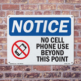 No Cell Phone Use Beyond This Point