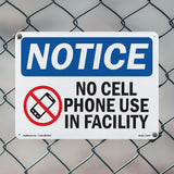 No Cell Phone Use In Facility